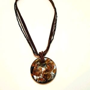 🌸3/$20🌸Oversized Brown Statement Necklace